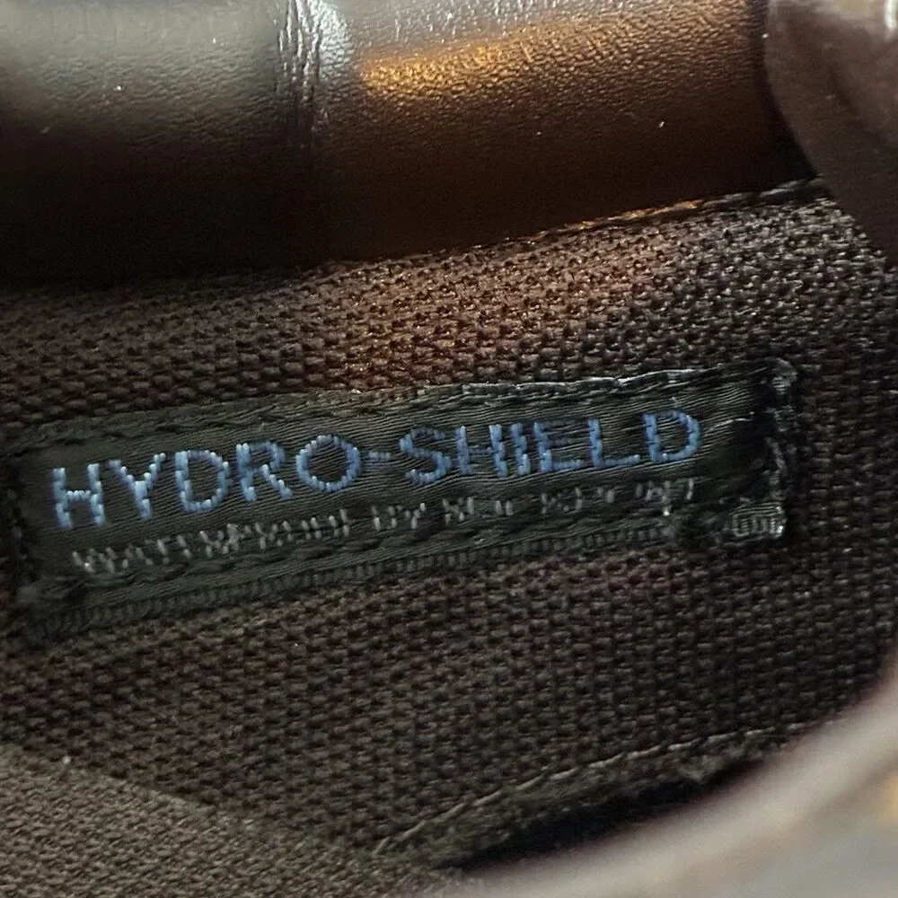 Rockport Brown Leather Hydroshield Waterproof Mens Shoes Size 11